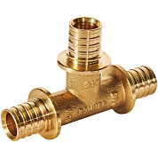 Тройник равнопроходный 16 мм. аксиальный для труб PEX ROMMER (RFA-0013-000016)