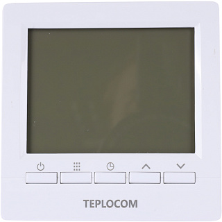 Термостат двухканальный БАСТИОН TEPLOCOM TSFR-Prog-220/3A для комбинированных систем отопления (936) Артикул 936