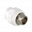 Муфта 25 х 1/2" (НР) полипропилен PP-R VALTEC белая
