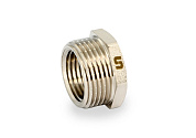 Футорка 1"1/2 x 1/2" НВ никель UNI-FITT OPTIMAL