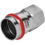 Переходник прессовой 28 x 3/4" (ВР) из нержавеющей стали ROMMER (RSS-1022-002834)