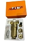 Фильтр магистральный промывной для ГВС TIM - 1/2" (100мкм) без манометра латунный корпус