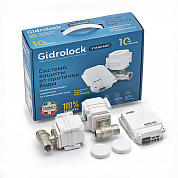 Комплект Gidrоlock STANDARD RADIO BUGATTI 1/2 для защиты от протечек воды 