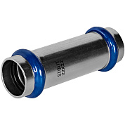 Муфта надвижная под пресс 22 мм, из нержавеющей стали STOUT (SSS-2019-000022)