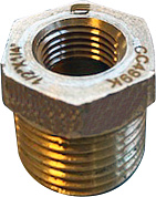 Футорка НВ 1" x 1/2" бронза EFFEBI