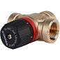 Термостатический смесительный клапан ROMMER 3/4" (ВР) 35-60°С KV 1,6 (боковое смешивание)