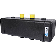 Коллектор распределительный 1", 2 отопительных контура. В теплоизоляции DN 20, STOUT