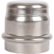 Заглушка под пресс 54 мм, из нержавеющей стали ROMMER