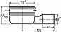Лоток душевой Advantix VIEGA Visign ER13 800 мм, с решеткой под плитку, нерж.сталь