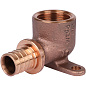 Водорозетка надвижная 20-Rp 3/4" REHAU RX корот. (бронза)