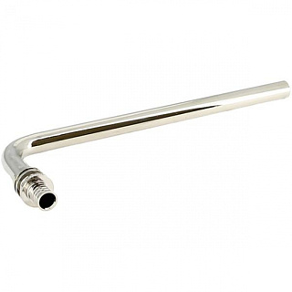 Угол надвижной UNI-FITT 16 x 15 с никелированной трубкой L = 300 мм. для подключения радиатора  Артикул 757N6153