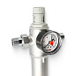 Фильтр магистральный промывной UNI-FITT 1/2" с редуктором давления и манометром, хром (205C2142)