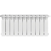 Радиатор биметал. 11 секций STOUT TITAN VENTIL 350 нижнее правое подключение (белый RAL 9016)