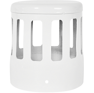 Наконечник D=80, горизонтального коаксиального дымохода, алюминий, ROMMER Артикул RCA-0080-010004