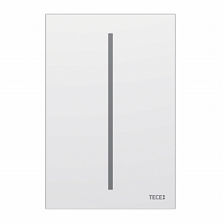 Стеклянная панель смыва TECEfilo ИК-сенсор (220/12 V) белая, для инсталляции, 150 x 100 x 7 мм Артикул 9242060