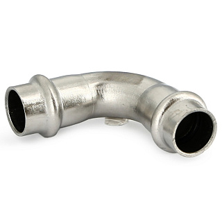 Угол 90° под пресс равнопроходной 18 мм, UNI-FITT для труб из нержавеющей стали Артикул 783S2200