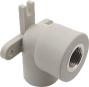 Водорозетка комб. 25 х 3/4" (ВР) PP-R ALCAPIPE серый