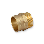 Муфта переходная 54 х 2" (НР) под пайку EFFEBI, бронза (HB4243A095400)