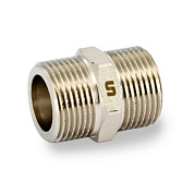 Ниппель резьбовой удлинённый 3/4" (НР) никель UNI-FITT OPTIMAL (601N3301)