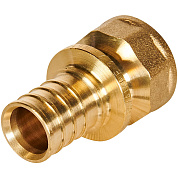 Переходник 25 x 3/4" (ВР) аксиальный для труб PEX ROMMER (RFA-0002-002534)