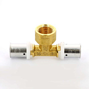 Тройник пресс-В 16 х 1/2" х 16 UNI-FITT