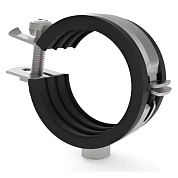 Хомут для труб 3/8" (⌀ 15 - 18 мм.) одновинтовой с гайкой М8, STOUT (SAC-0020-300038)