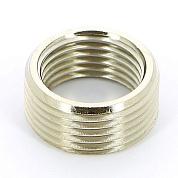 Футорка сплошная 3/4" х 1/2" ВН, никель UNI-FITT (638N3200)