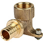 Водорозетка надвижная 20-Rp 1/2" REHAU RX корот. (бронза)