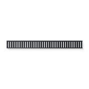 Решетка PURE BLACK 850 мм для душевых лотков, нерж. сталь, черный-мат Alcaplast (PURE-850BLACK)
