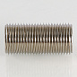 Ниппель резьбовой (НР) 1/2" под сгонный ключ, латунь-никель VALTEC (VTr.651.N.0004)