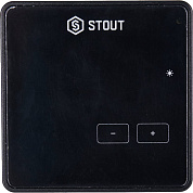 Регулятор проводной комнатный STOUT R-10z, черный (STE-0101-010004)