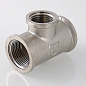 Тройник резьбовой 1" х 3/4" х 1" переходной (ВР) латунь-никель VALTEC (VTr.750.N.0605)