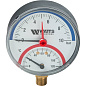 Радиальный термоманометр WATTS d=80 мм, до 120'С, до 10 бар F+R828