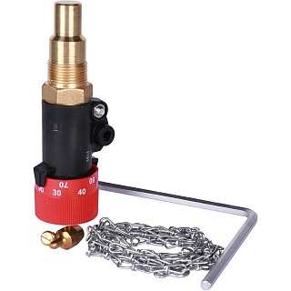 Регулятор тяги ROMMER REGULUS RT4Z к твердотопливным котлам Артикул RSB-1110-005696