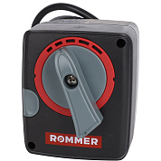 Сервопривод ROMMER 24 В, 60/120 с, 6 Нм для смесит. клапанов по сигналу 0-10/2-10В (RVM-0005-024001)