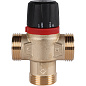 Термостатический смесительный клапан ROMMER 1" (НР) 30-60°С KV 2,3 (центральное смешивание)