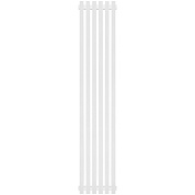 Радиатор трубчатый STOUT TUBE QUADRO, 6 секц. - нижн. центр. подкл. QV40-1750-6 CU, белый муар