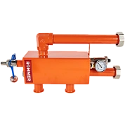 Гидравлическая стрелка ROMMER с накидными гайками 1" 1/2, 3,0 м3/час в теплоизоляции