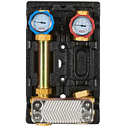 Насосная группа ROMMER с теплообменником 34 пластин, без насоса в теплоизоляции