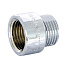 Удлинитель резьбовой ВН 1/2" x 20 мм хром UNI-FITT
