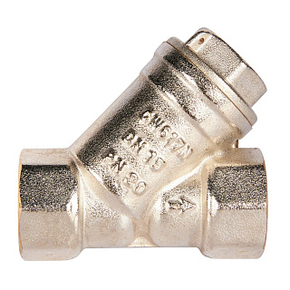 ROMMER 1/2" Фильтр грубой очистки косой 500 мкр. Артикул RFW-0001-000015