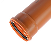 Труба наружной канализации 160 х 1000 х 4 Sinikon с раструбом 22010.R