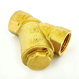 Фильтр косой В UNI-FITT латунь 1/2" с отверстием для пломбировки Артикул 211G2001