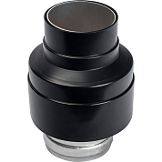 Переходник с дымохода D=80 мм на D=80/125 мм STOUT (SCA-0080-080125) Переход