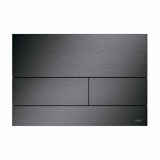 Металлическая панель смыва TECEsquare PVD панель сатин, клавиши черный хром, 150 x 220 x 3 мм Артикул 9240836