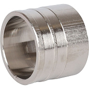 Гильза монтажная 20 х 2,0 никелированная для труб РЕ-Х аксиальная STOUT (340082N202000B)