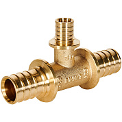 Тройник переходной 25 x 16 x 25 мм. аксиальный для труб PEX ROMMER (RFA-0014-251625)