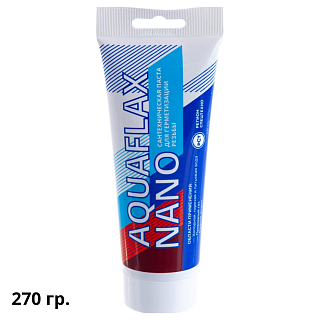 Паста для льна Aquaflax nano 270 грамм, тюбик СантехМастерГель 61003 - 