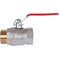 Кран шаровый ROMMER 1"1/2 ВН - полный проход, ручка 