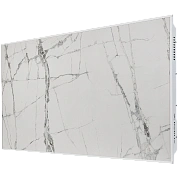 Панель отопительная 120 х 60 WHITE STONE SCT, белый гранит / белый корпус, STOUT (SCT-00WW-012060)
